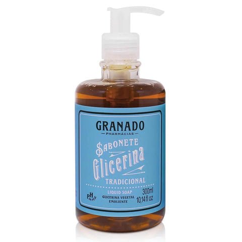 Sabonete Granado Glicerina Tradicional, Líquido, 1 Unidade Com 300Ml