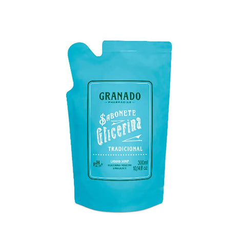 Sabonete Granado Glicerina Tradicional, Líquido, Refil, 1 Unidade Com 300Ml