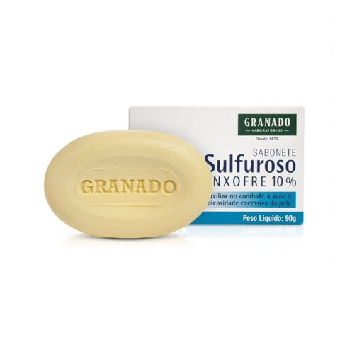 Sabonete Granado Sulfuroso Enxofre 10% Barra Com 90G