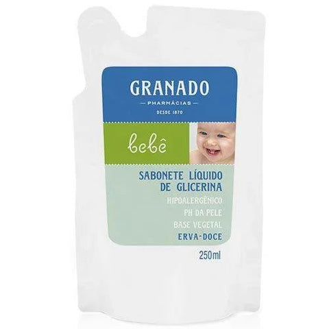 Sabonete Líquido Granado Bebê Erva-Doce Refil 250Ml