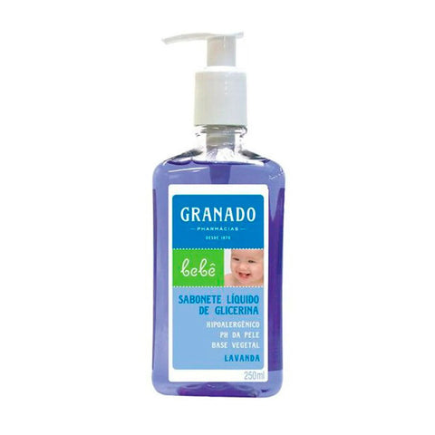 Sabonete Líquido Granado Bebê Lavanda 250Ml