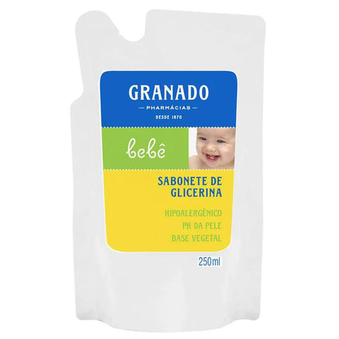 Sabonete Líquido Granado Bebê Tradicional Refil 250Ml