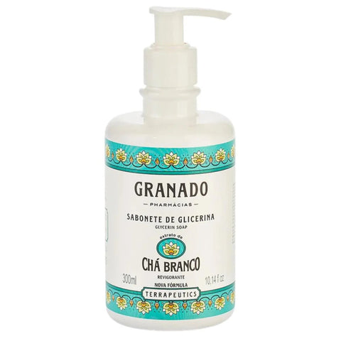 Sabonete Líquido Granado Terrapeutics Chá Branco 300ml