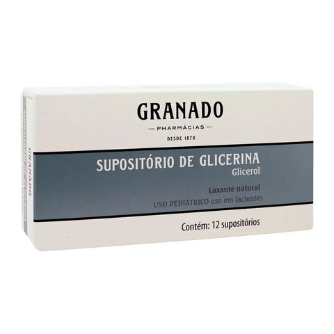 Supositório de Glicerina Granado para Lactentes 12 Unidades