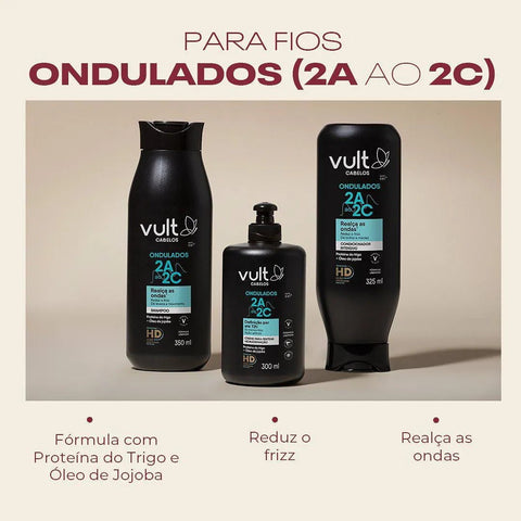 Condicionador Intensivo Vult Cabelos Ondulados 325ml