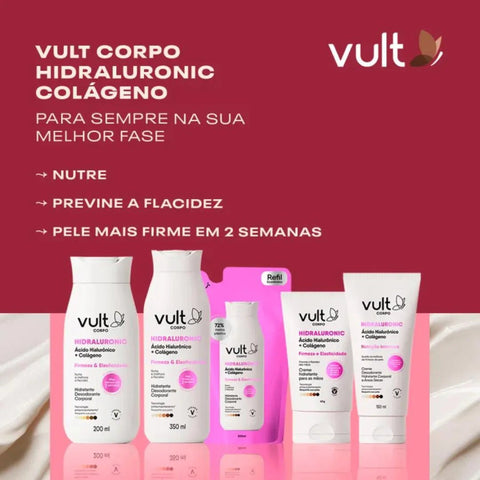Hidratante Corp Hidraluronic Firmeza Elasticidade 350mLVult