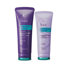 Kit Eudora Siàge Hidratação Micelar: Shampoo 250mL+ Condicionador 200ml