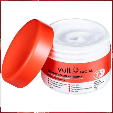Kit Vult Creme Antissinais 100g + Balm Labial Melancia 3,5g