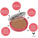 Pó Compacto Matte Vult Ultrafino V470 9g