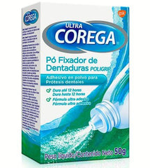 Pó Fixador de Dentadura Corega Ultra 50G