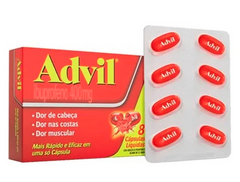 Advil  400mg - 8 Unidades - Cápsula (A6)