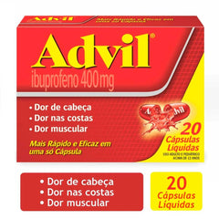 Advil Extra Alivio  400mg - 20 Unidades - Cápsulas