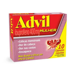 Advil Mulher  400mg - 10 Unidades - Cápsula
