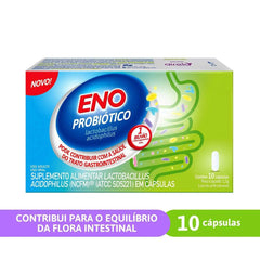 Eno Probiótico  10 Unidades - Cápsula