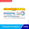 GSK Kit Pasta de Dente Sensodyne Proteção Completa 90g - 2 Unidades