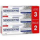 Pasta de Dente Sensodyne Branqueador Extra Fresh  3 x 50 g
