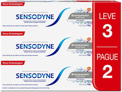 Pasta de Dente Sensodyne Branqueador Extra Fresh  3 x 90 g