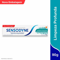 Pasta de Dente Sensodyne Limpeza Profunda  90 g