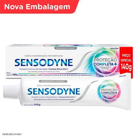 Pasta de Dente Sensodyne Proteção Completa+ 140g