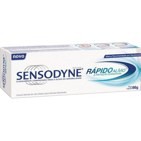 Pasta de Dente Sensodyne Rápido Alívio  3 x 50 g