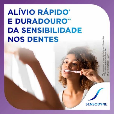 Pasta de Dente Sensodyne Rápido Alívio  3 x 50 g