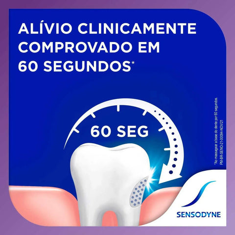 Pasta de Dente Sensodyne Rápido Alívio  3 x 50 g