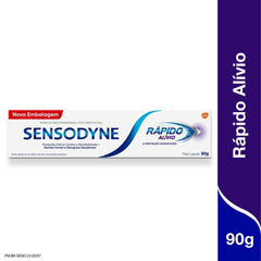 Pasta de Dente Sensodyne Rápido Alívio Branqueador  90 g