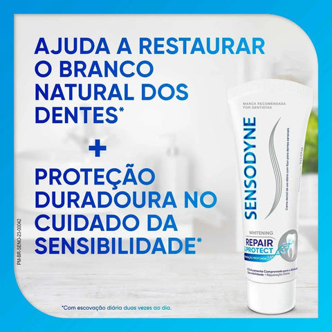 Pasta de Dente Sensodyne Repair & Protect  Whitening - 100 g