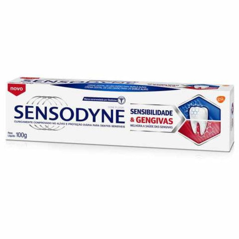 Pasta de Dente Sensodyne Sensibilidade & Gengivas  Original - 100 g