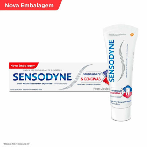 Pasta de Dente Sensodyne Sensibilidade & Gengivas  Original - 100 g