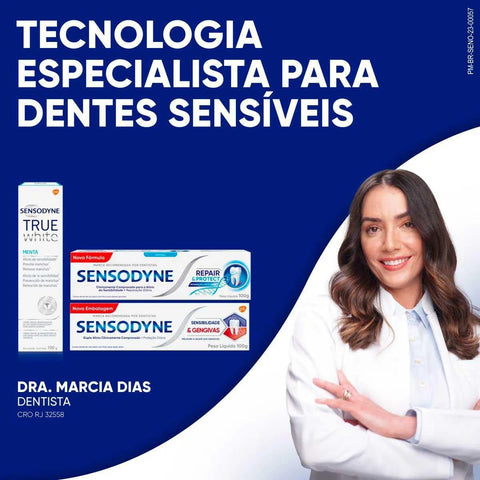 Pasta de Dente Sensodyne Sensibilidade & Gengivas  Original - 100 g