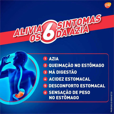 Leite de Magnésia Eno  Hortelã - 350 mL - Solução