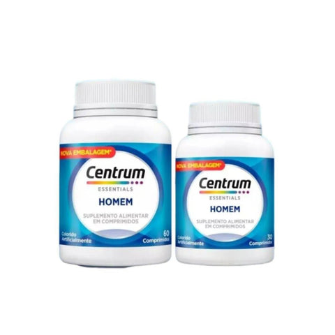 Polivitamínico Centrum Essentials Homem  90 Unidades - Comprimido