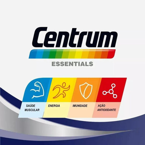 Polivitamínico Centrum Essentials Homem  90 Unidades - Comprimido