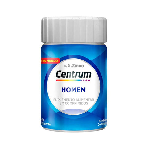 Polivitaminico Centrum Essentials Homem de A-Zinco  30 Unidades - Comprimido