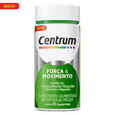 Polivitamínico Centrum Força & Movimento  30 Unidades - Comprimido