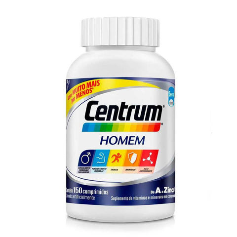 Polivitamínico Centrum Homem  150 Unidades - Comprimido