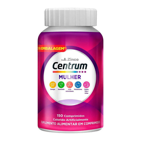 Polivitamínico Centrum Mulher  150 Unidades - Comprimido