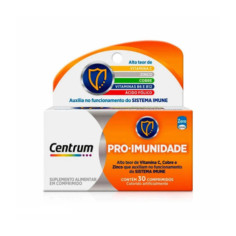 Polivitamínico Centrum Pró-Imunidade  30 Unidades - Comprimido