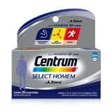 Polivitamínico Centrum Select Homem  30 Unidades - Comprimido (A1)