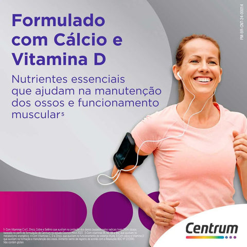 Polivitamínico Centrum Select Mulher  30 Unidades - Comprimido