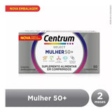 Polivitamínico Centrum Select Mulher 50+  60 Unidades - Comprimido