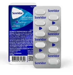 Sonridor Dor e Febre - 750mg - Cartela com 10 comprimidos