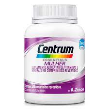 Polivitamínico Centrum Essentials Mulher  60 Unidades - Comprimido