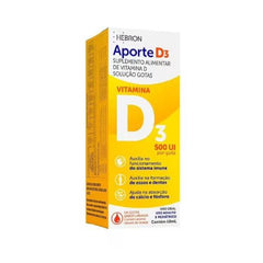 Aporte D3  500UI - 10 mL - Gotas