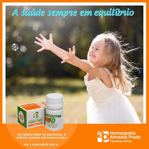 Complexo Homeopático Almeida Prado  10 - 60 Unidades - Comprimido