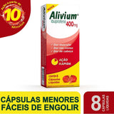 Alivium  400mg - 8 Unidades - Cápsula