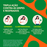 Benegrip  500mg + 30mg + 2mg - 20 Unidades - Comprimido