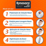 Descongestionante Nasal Rinosoro Alto Volume  0,9% - 30 Unidades - Sachê