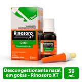 Descongestionante Nasal Rinosoro XT  9,0mg/mL + 0,1mg/mL - 30 mL - Solução